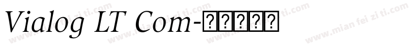 Vialog LT Com字体转换